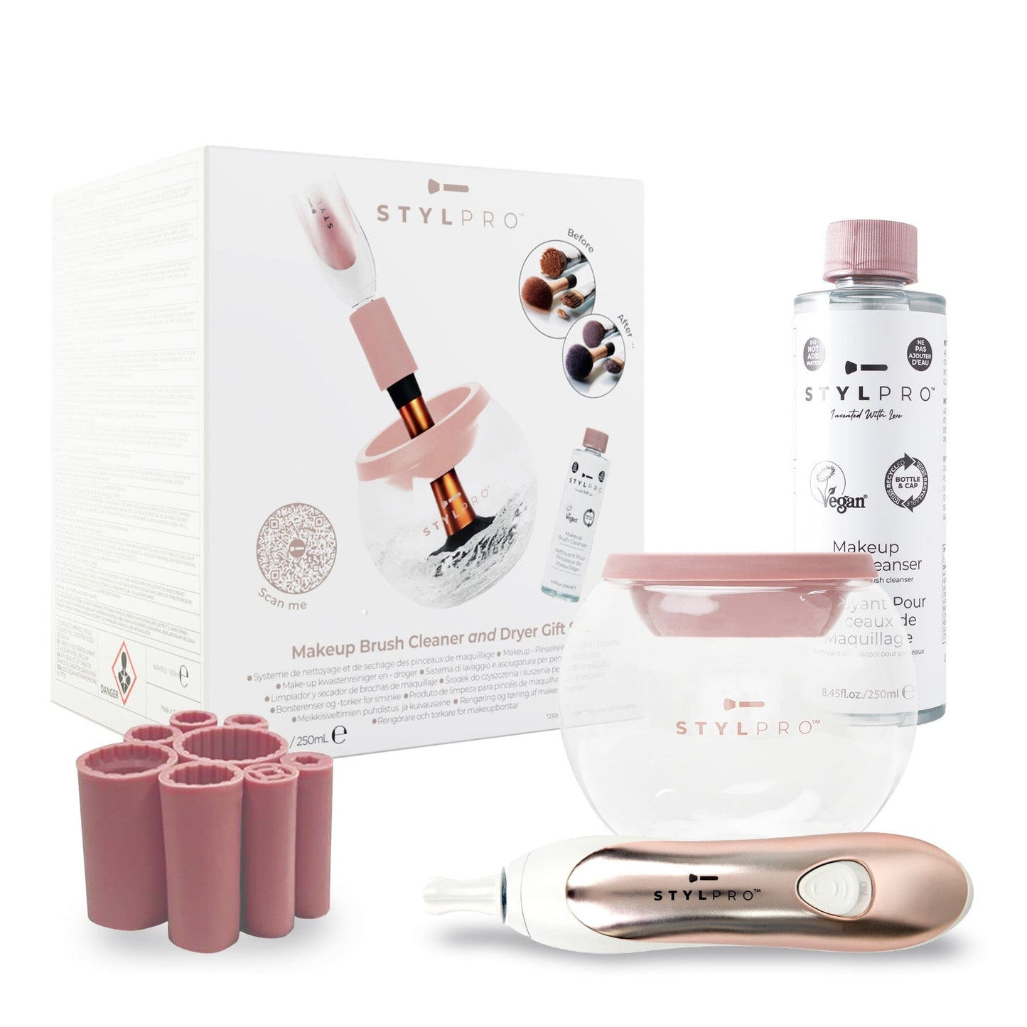 STYLPRO Makeup Brush Cleaner Gift Set