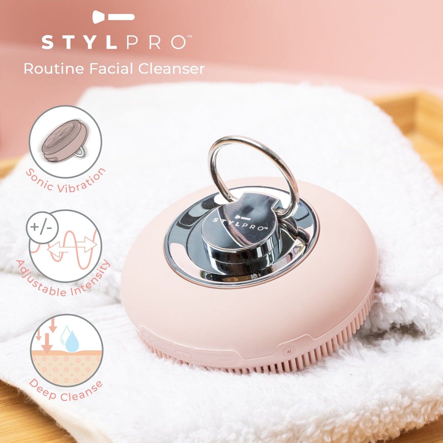 STYLPRO Routine Facial Cleansing Device